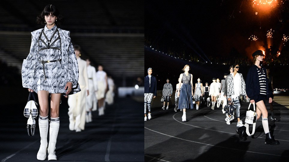 Dior: Ολοκληρώθηκε η εντυπωσιακή εκδήλωση του οίκου στο Καλλιμάρμαρο – ΦΩΤΟ