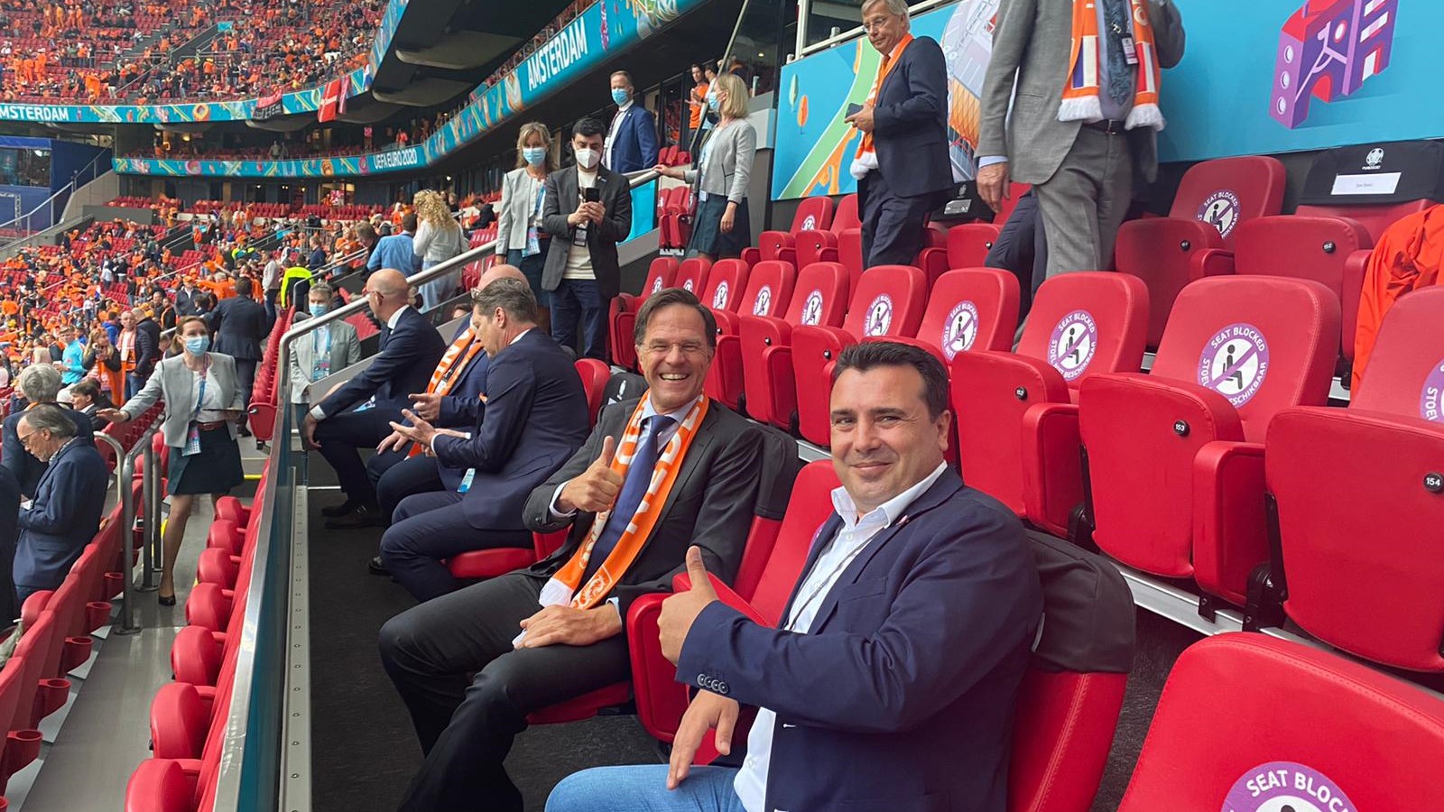 Ζόραν Ζάεφ: Στηρίζω την εθνική ομάδα ποδοσφαίρου της Μακεδονίας