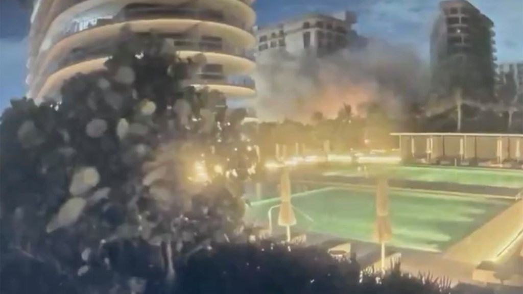 Μαϊάμι: ΒΙΝΤΕΟ από τη στιγμή της κατάρρευσης πολυκατοικίας