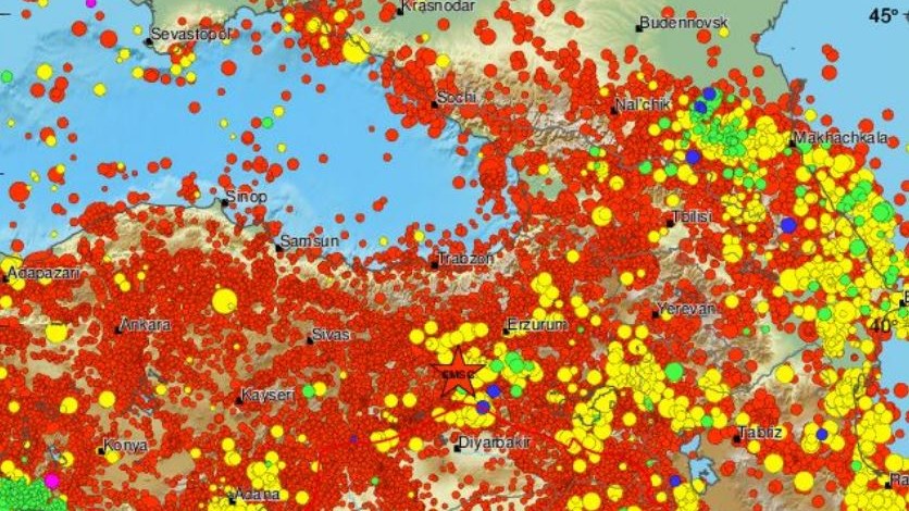Ισχυρός σεισμός ΤΩΡΑ στην Τουρκία