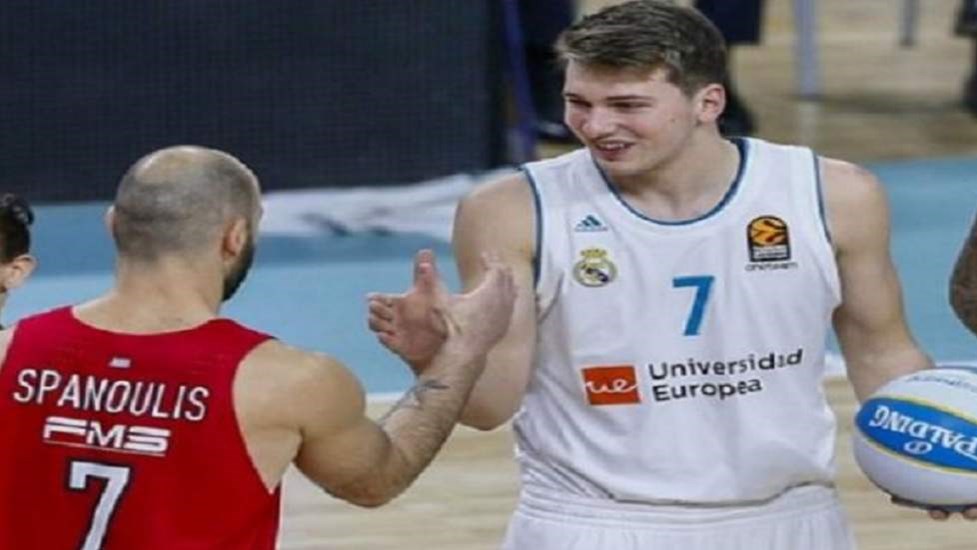 Λούκα Ντόνσιτς: Υποκλίθηκε στον Βασίλη Σπανούλη – ΦΩΤΟ