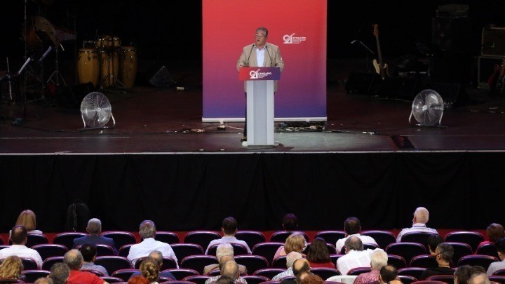 ΚΚΕ: Ο Δημήτρης Κουτσούμπας επανεξελέγη ομόφωνα ΓΓ της ΚΕ