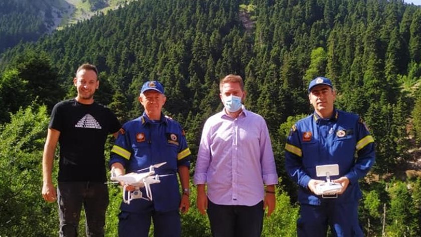 Αγνοούμενος στα Άγραφα έφτιαξε μαξιλάρι από φτέρες για να ξεκουράζεται – ΦΩΤΟ