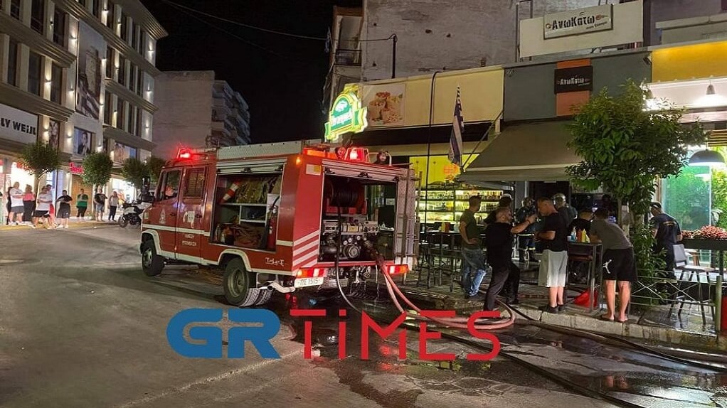Θεσσαλονίκη – Φωτιά σε ψητοπωλείο στον Εύοσμο