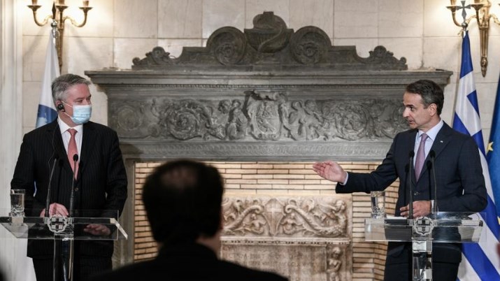 Συνάντηση Μητσοτάκη – Κόρμαν – Πρόταση για ίδρυση παρατηρητηρίου του ΟΟΣΑ στην Κρήτη