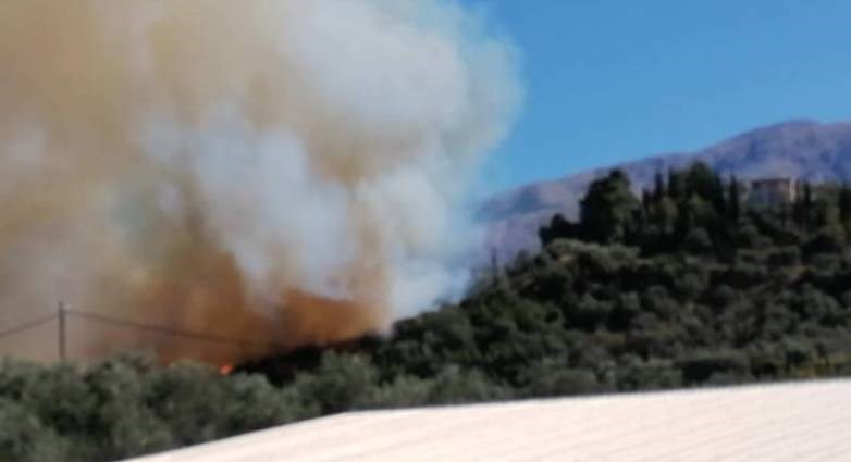 Φωτιά στην Αχαΐα – ΦΩΤΟ