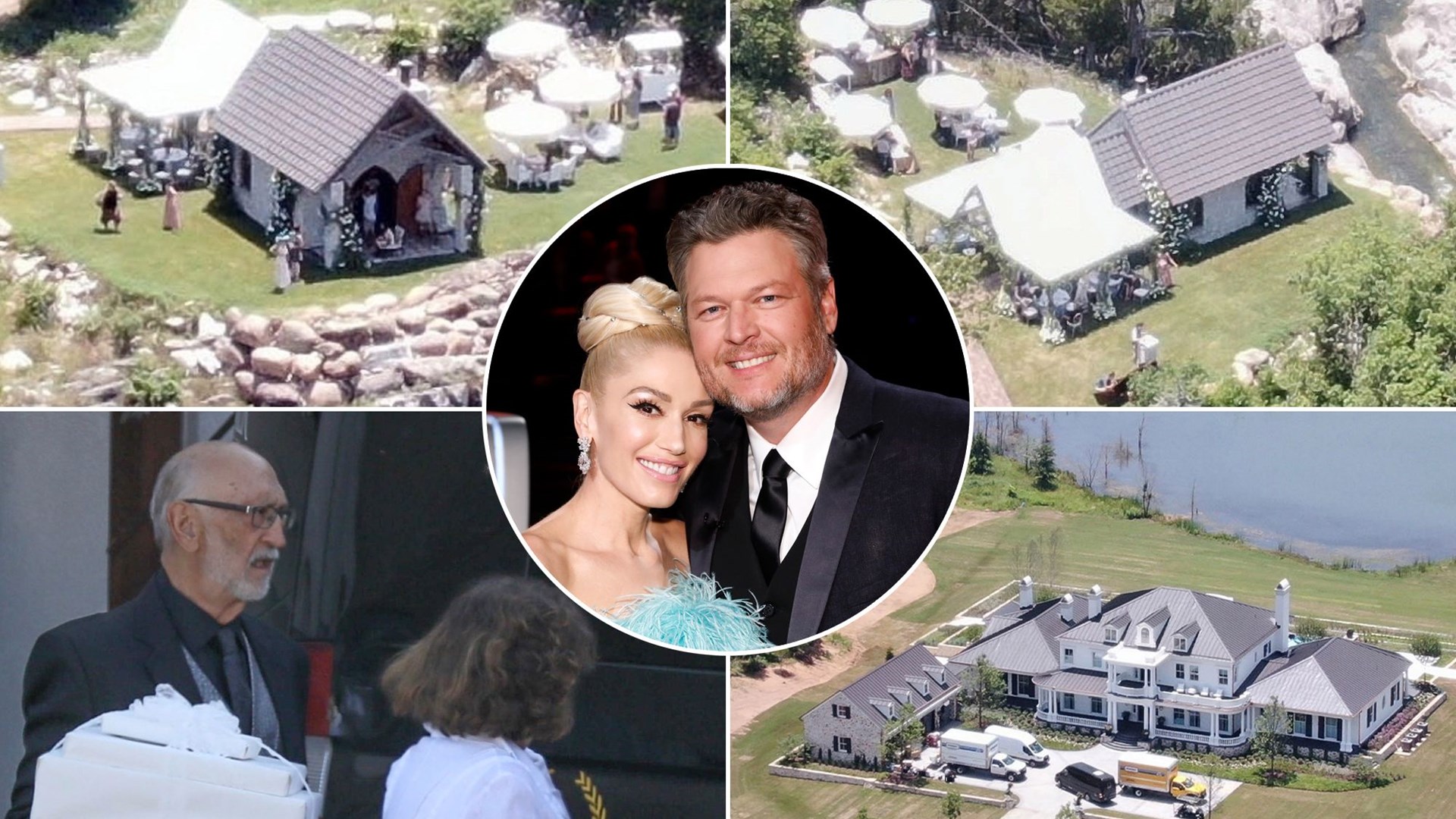 Λαμπερός γάμος για Μπλέικ Σέλτον και Γκουέν Στεφάνι