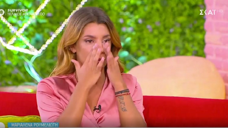 Σε κλάματα ξέσπασε η Μαριαλένα Ρουμελιώτη όταν μίλησε για τον Γιώργο Λιβάνη – ΒΙΝΤΕΟ