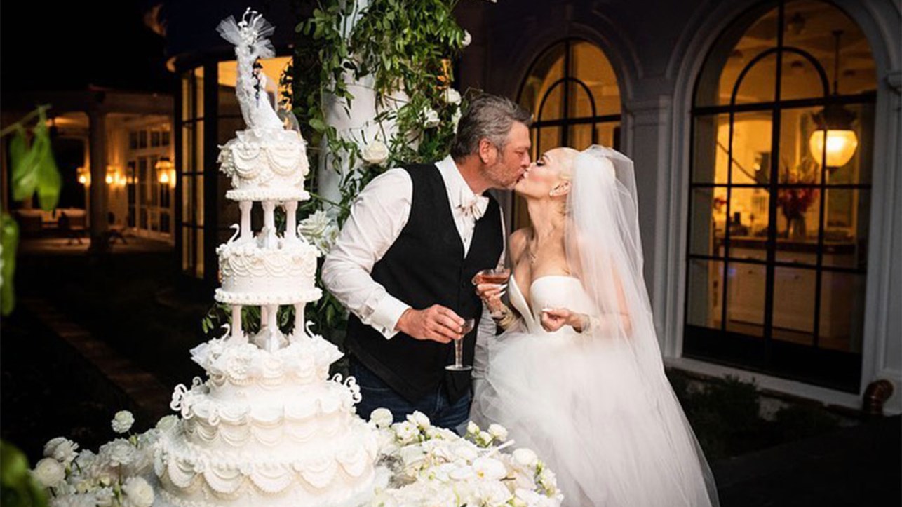 Οι πρώτες ΦΩΤΟ από τον γάμο του Μπλέικ Σέλτον και της Γκουέν Στεφάνι