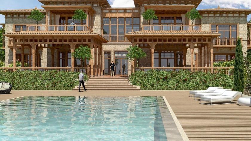 Αυτό είναι το νέο παλάτι του Ερντογάν στη Μαρμαρίδα – Με 300 δωμάτια η πολυτελής εξοχική κατοικία
