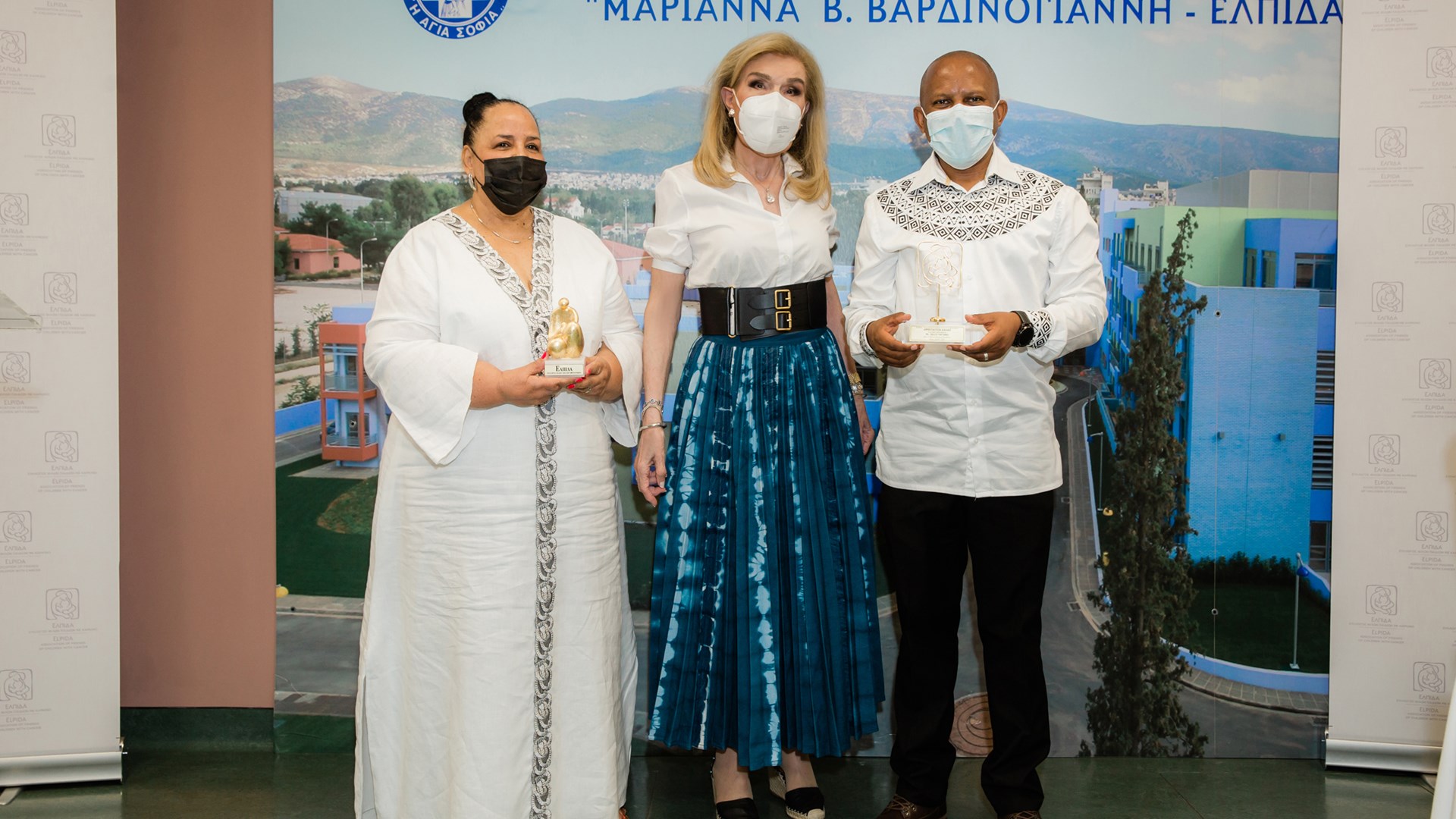 Επίσκεψη του Διευθύνοντος Συμβούλου του «Ιδρύματος Nelson Mandela» Sello Hatang στην Ογκολογική Μονάδα Παίδων «Μαριάννα Β. Βαρδινογιάννη -ΕΛΠΙΔΑ»