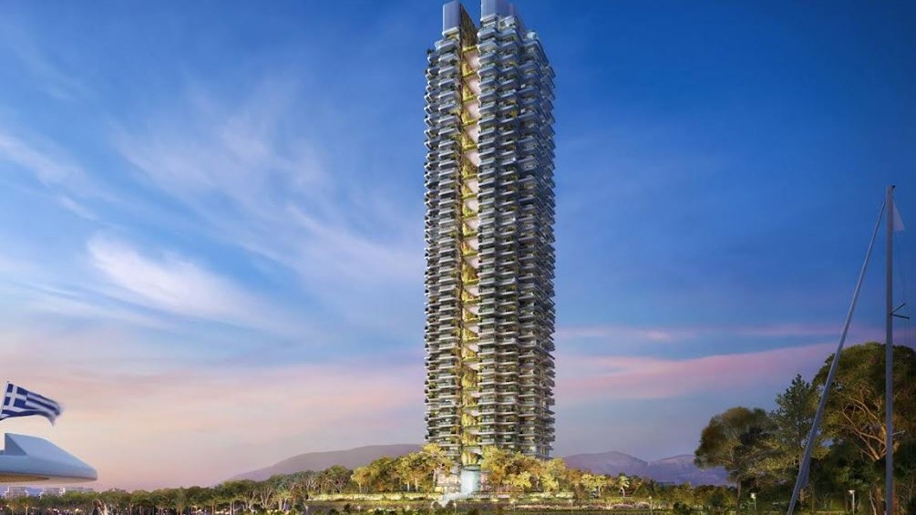 Έτσι θα είναι ο Marina Tower στο Ελληνικό – Ο πρώτος “πράσινος” ουρανοξύστης στην Ελλάδα – ΦΩΤΟ – ΒΙΝΤΕΟ