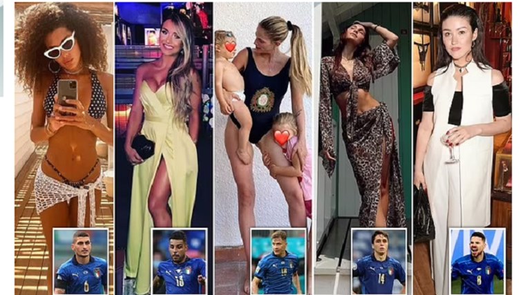 Οι Ιταλίδες WAGs που πάνε τελικό – Οι καλλονές που βρίσκονται στο πλευρό των ποδοσφαιριστών