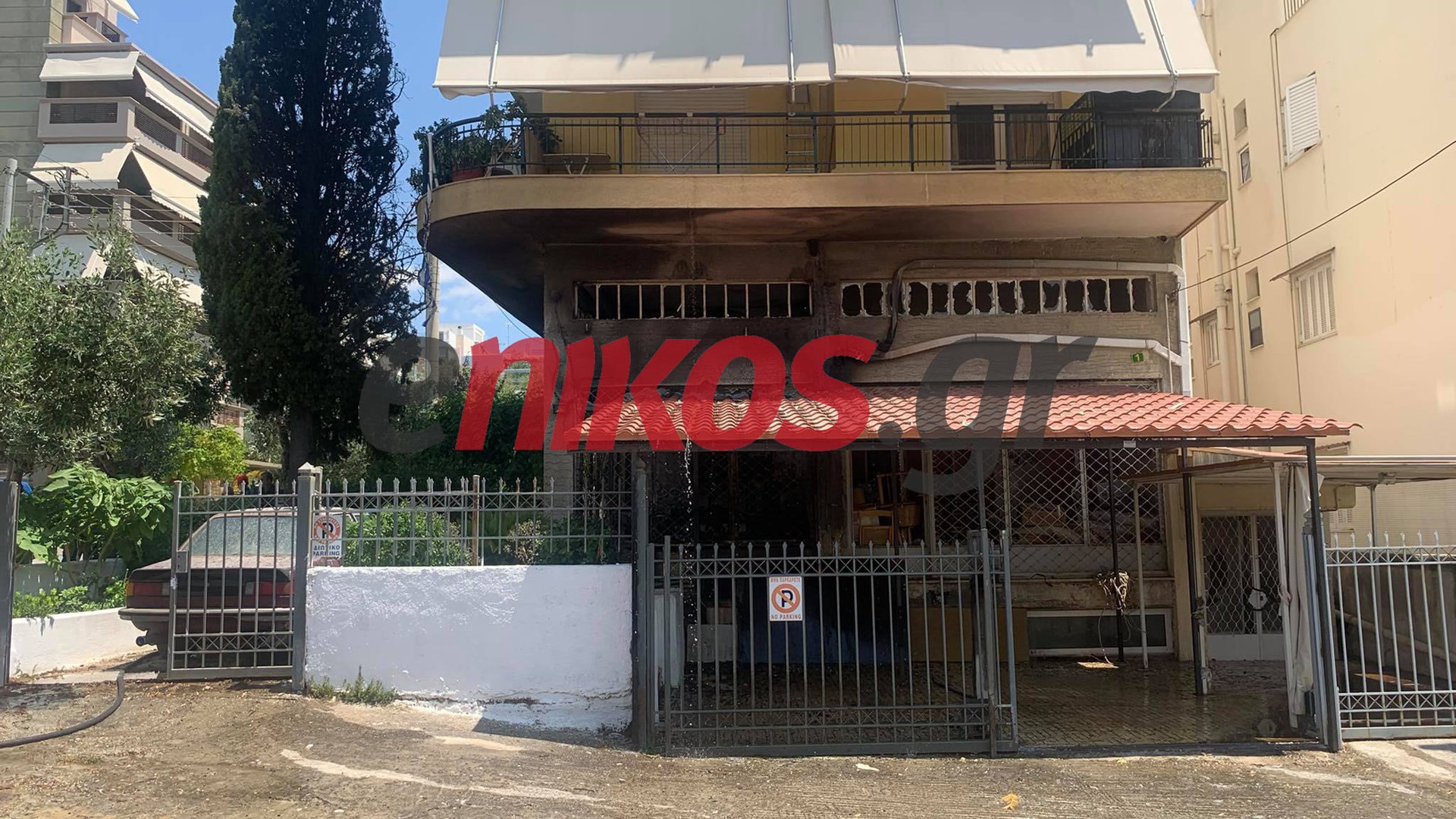 Έκρηξη σε κατάστημα στο Περιστέρι – ΦΩΤΟ