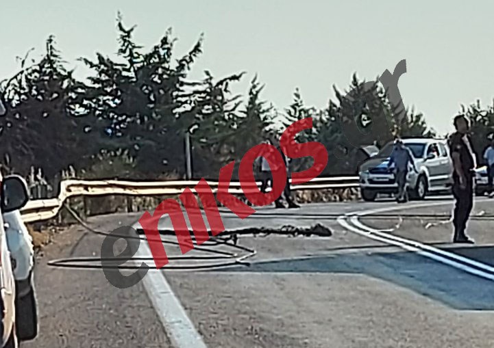 Φωτιά στην Καμηλόβρυση Λαμίας – Έπεσαν ηλεκτροφόρα καλώδια στο οδόστρωμα – ΦΩΤΟ αναγνώστη