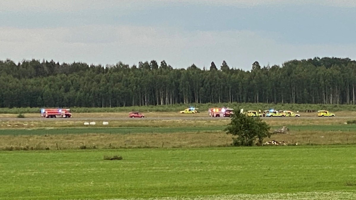 Συνετρίβη αεροσκάφος με εννέα επιβαίνοντες στη Σουηδία