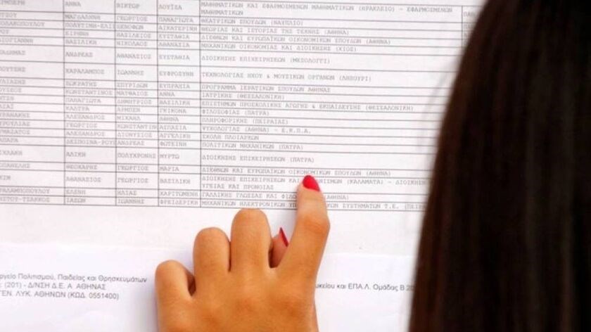 Πανελλήνιες 2021: Μπείτε ΕΔΩ για να δείτε τις βαθμολογίες