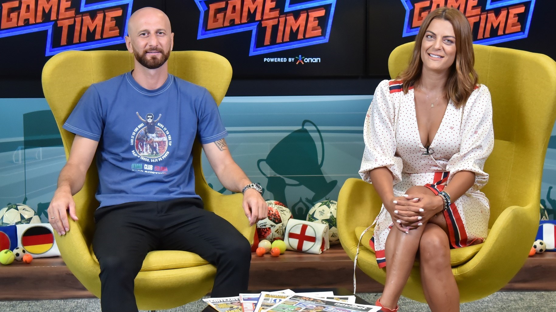 Ο Δημήτρης Παπαδόπουλος στο ΟΠΑΠ Game Time για τον τελικό του Ευρωπαϊκού