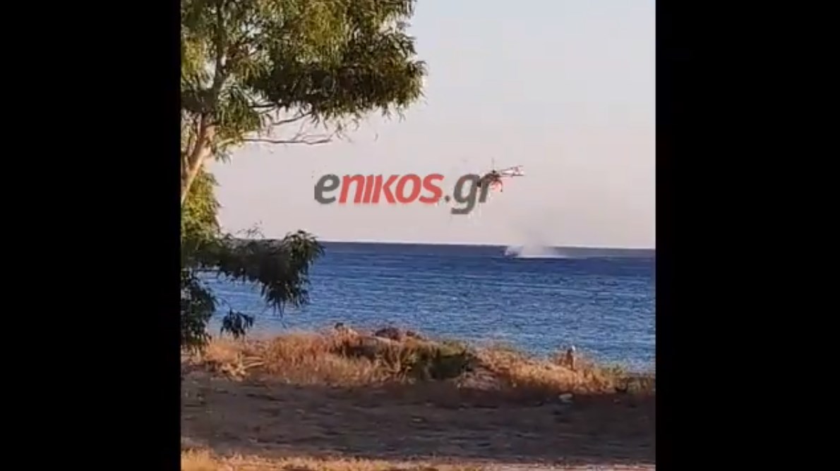 Tα εναέρια μέσα στη μάχη με τις φλόγες στην Ανάβυσσο – ΒΙΝΤΕΟ αναγνώστη
