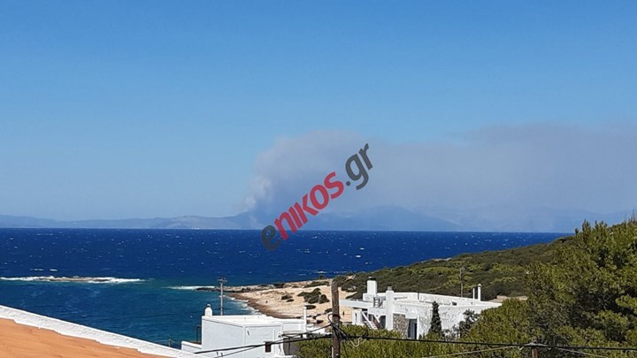 Μία σύλληψη για τη φωτιά στα Στύρα Ευβοίας