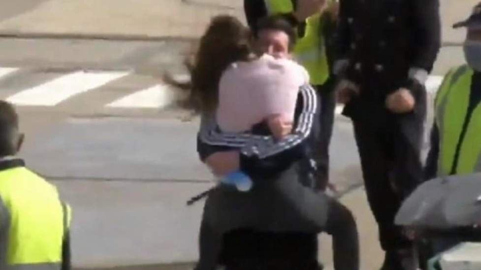 Η συγκινητική υποδοχή της Αντονέλα στον Μέσι