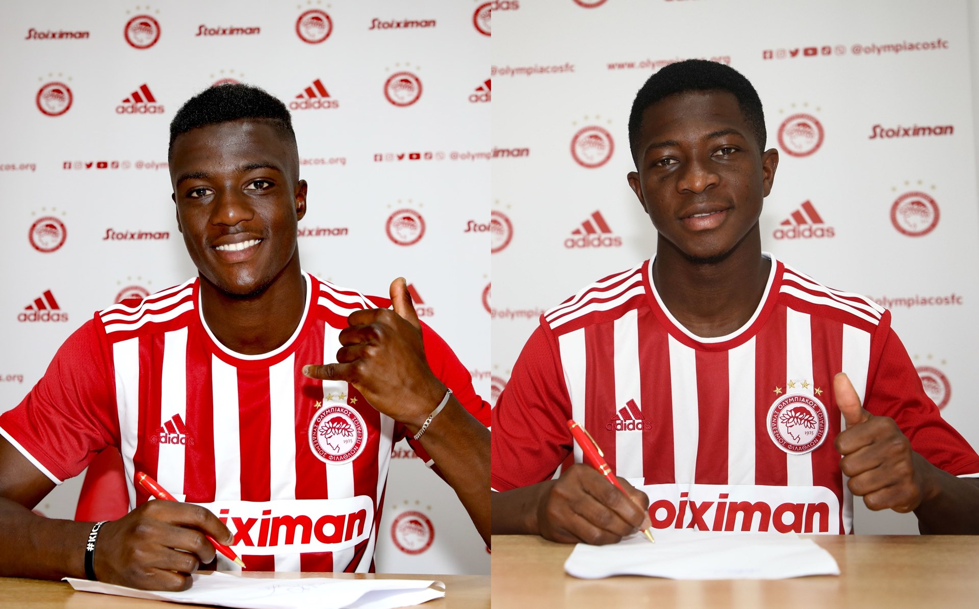 Ανακοίνωσε Αγκιμπού Καμαρά και Αλγκασίμ Μπα ο Ολυμπιακός
