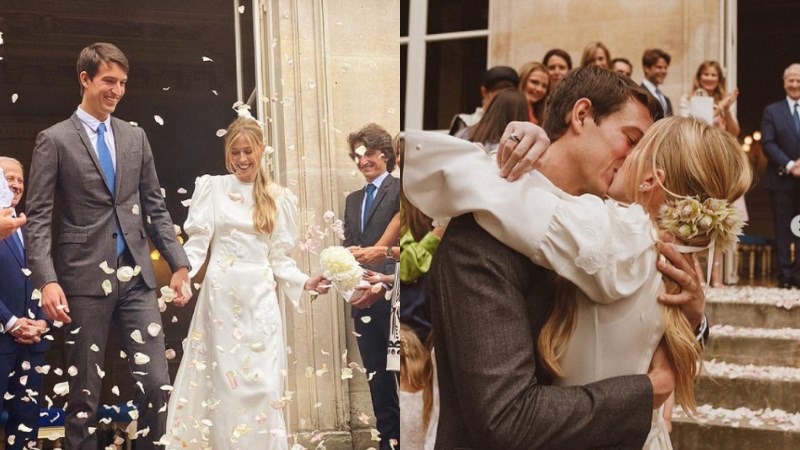 Παντρεύτηκε ο γιος του δισεκατομμυριούχου Αρνό – Οι ΦΩΤΟ από την τελετή και το vintage νυφικό