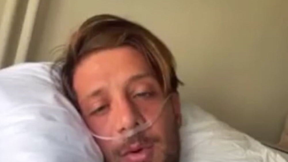 Το βίντεο που δημοσίευσε ο Ηλίας Μπόγδανος μέσα από το νοσοκομείο