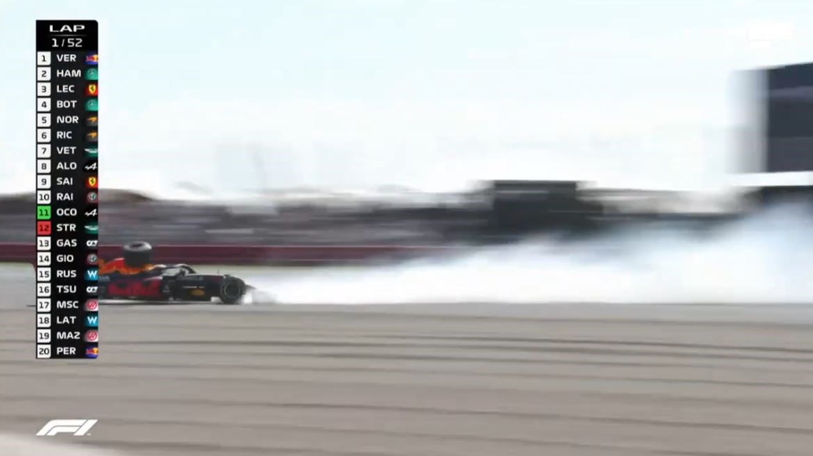 Συγκρούστηκαν Φερστάπεν και Χάμιλτον στο GP της Βρετανίας – Διακοπή του αγώνα