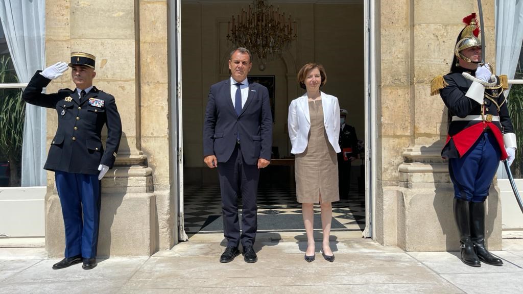 Η συνάντηση του Παναγιωτόπουλου με τη Γαλλίδα υπουργό Άμυνας λίγο μετά την παραλαβή των Rafale