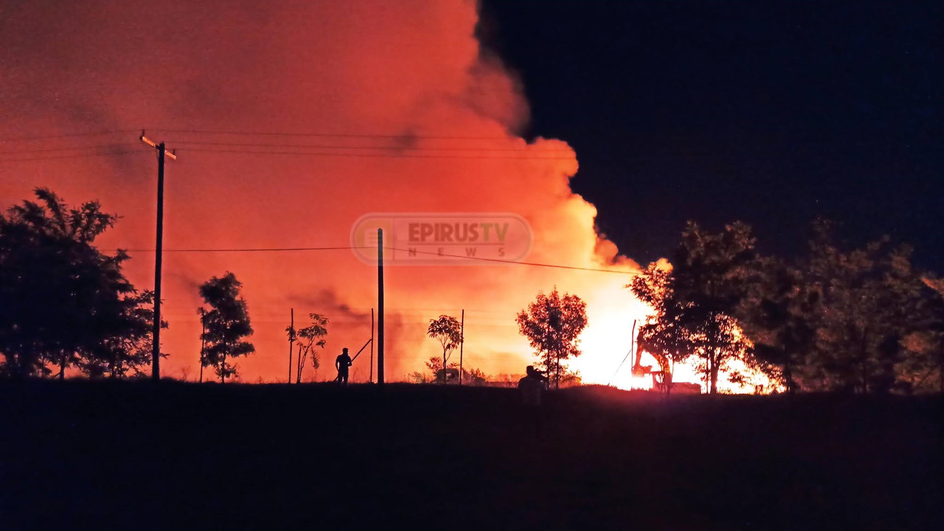 Φωτιά στο ΧΥΤΑ Ελληνικού στα Ιωάννινα – ΒΙΝΤΕΟ