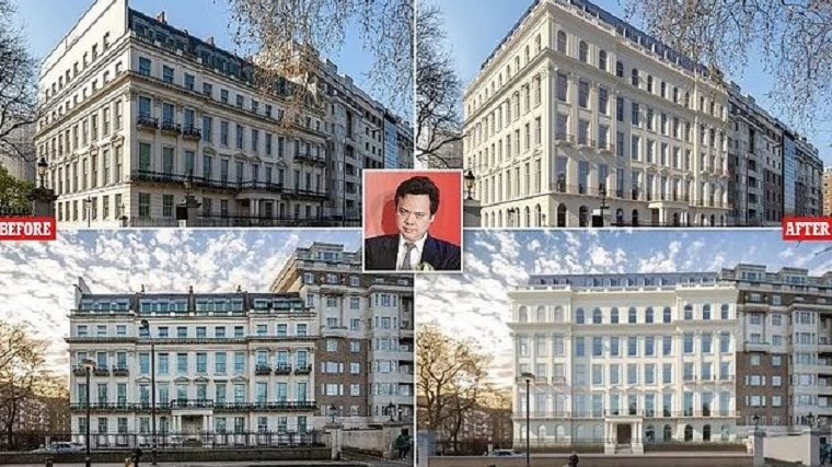 “Σούπερ παλάτι” χτίζει ένας Κινέζος δισεκατομμυριούχος στην καρδιά του Λονδίνου