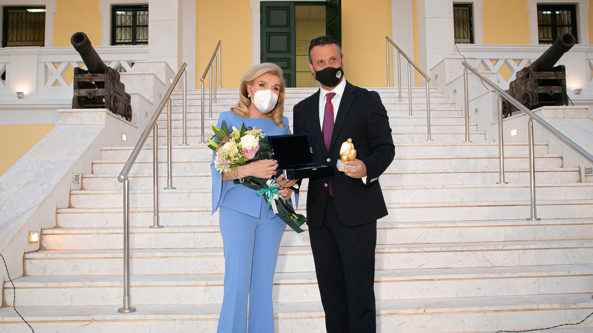 Επίτιμη δημότης Σαλαμίνας η Μαριάννα Β. Βαρδινογιάννη