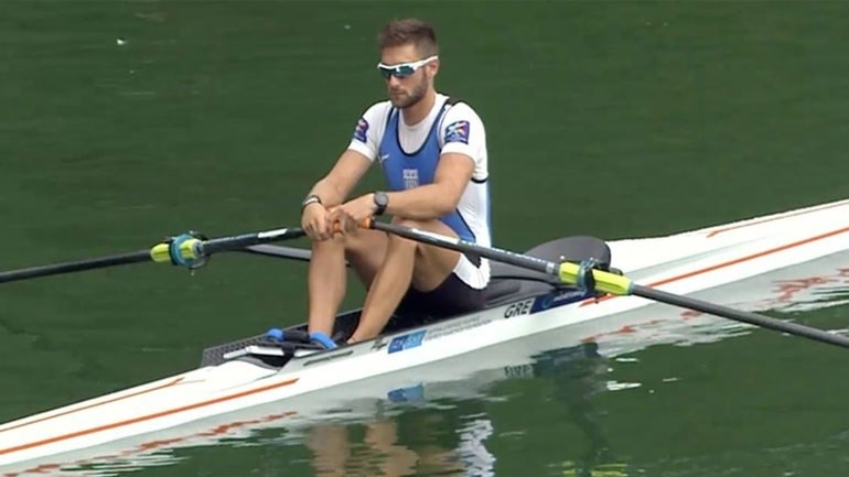 Στα προημιτελικά του απλού σκιφ ο Γιαννώτης κωπηλάτης Στέφανος Ντούσκος