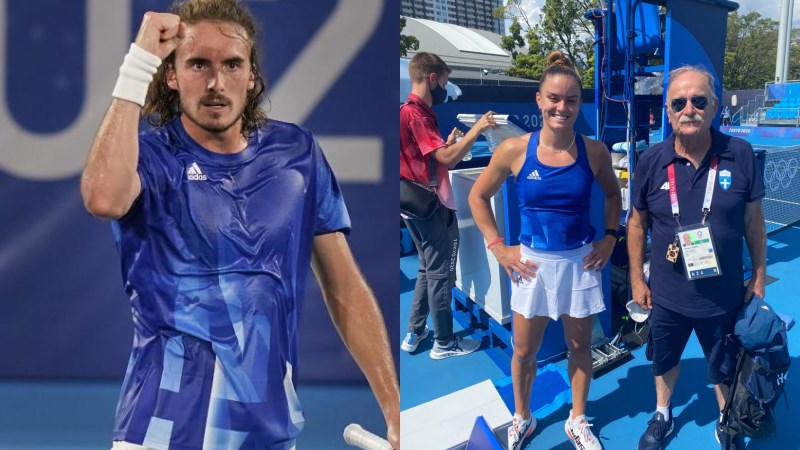 Το σχόλιο του Πρόεδρου της Επιτροπής Ολυμπιακής Προετοιμασίας για το εθνόσημο στις φανέλες Τσιτσιπά – Σάκκαρη