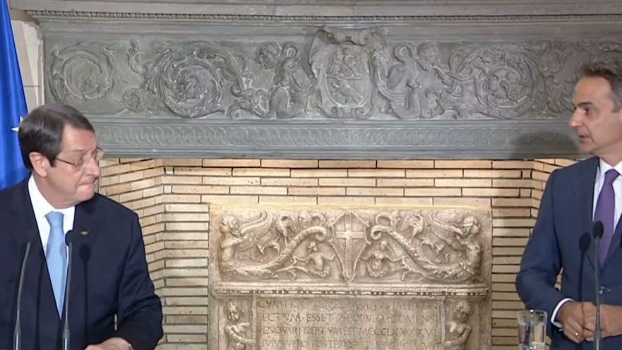 Οι δηλώσεις του Κυριάκου Μητσοτάκη και του Νίκου Αναστασιάδη