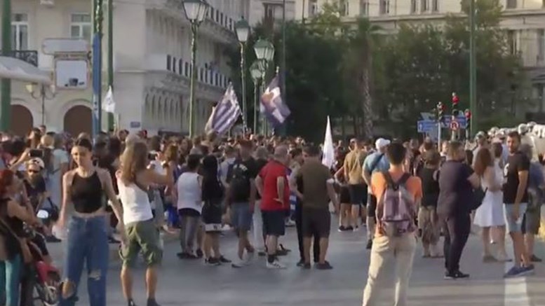 Νέες συγκεντρώσεις κατά του υποχρεωτικού εμβολιασμού σε Αθήνα και Θεσσσαλονίκη