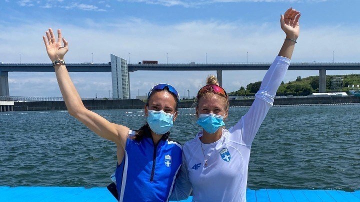 Ολυμπιακοί Αγώνες: Την 5η θέση κατέλαβαν οι Μαρία Κυρίδου και Χριστίνα Μπούρμπου