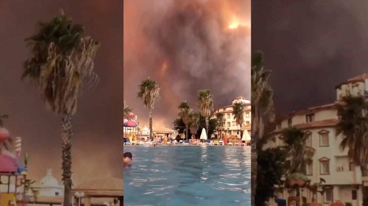 Εικόνες Αποκάλυψης από τη φωτιά στην Αττάλεια της Τουρκίας – ΦΩΤΟ -ΒΙΝΤΕΟ