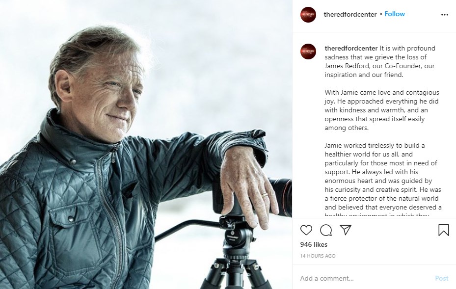 Robert Redford's son 