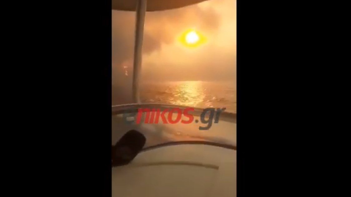 Αχαΐα: Συγκλονιστικό ΒΙΝΤΕΟ από σκάφος που συμμετείχε στον απεγκλωβισμό πολιτών
