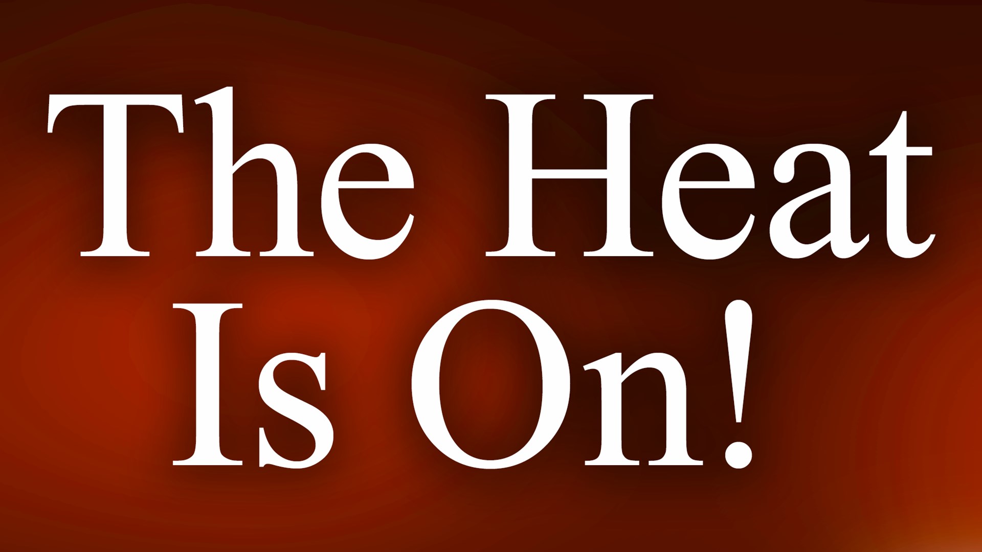 Τραγούδια για την ζέστη! Επιτυχίες που είχαν στον τίτλο τους τον όρο “heat”