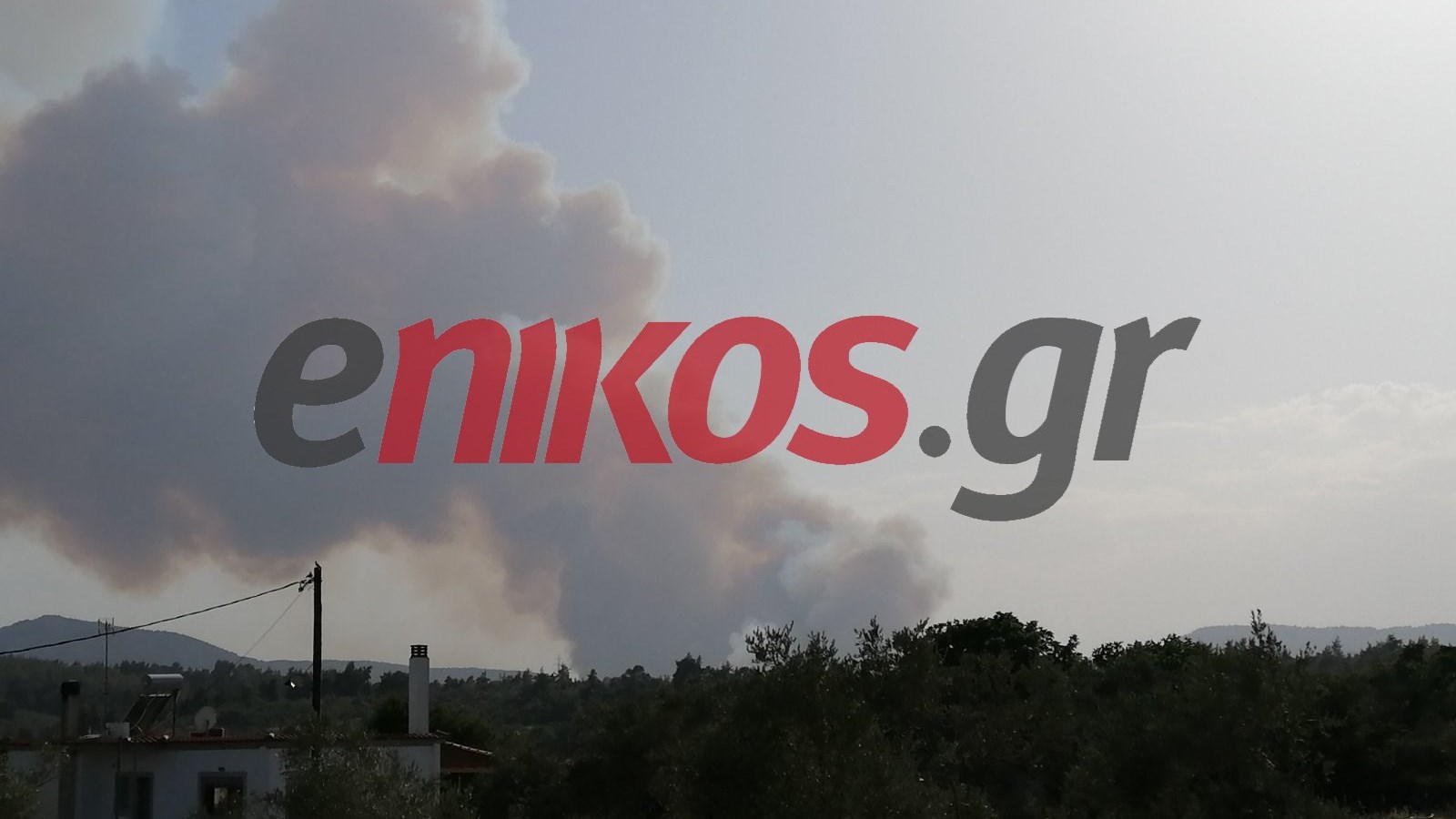 “Κόλαση” φωτιάς στη Λίμνη Ευβοίας – Προς τις Ροβιές κινείται το πύρινο μέτωπο