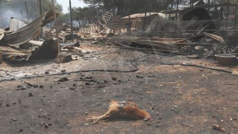 Βαρυμπόμπη: Η επόμενη μέρα – Εικόνες απόλυτης καταστροφής – ΦΩΤΟ – ΒΙΝΤΕΟ