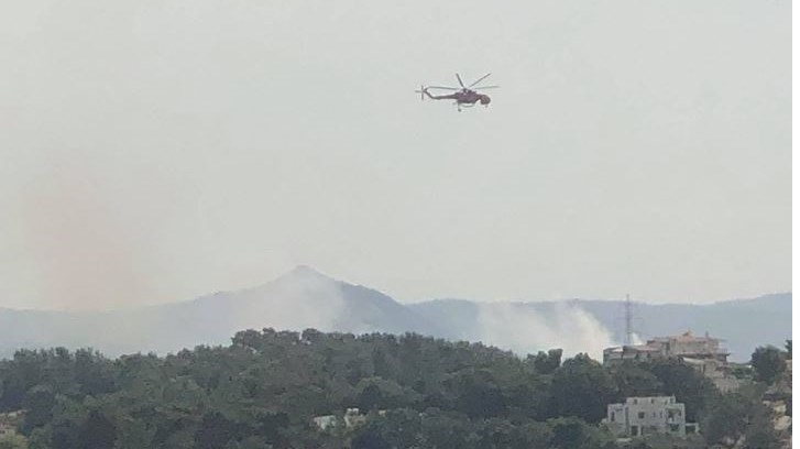 Συναγερμός στη Ρόδο – Ξέσπασε φωτιά κοντά στην πόλη – ΦΩΤΟ