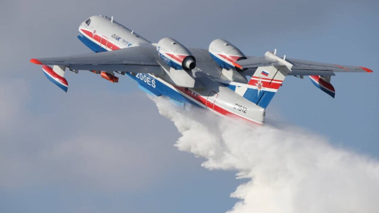 Εκτός μάχης το ρωσικό Beriev – Γιατί καθηλώθηκε το πυροσβεστικό αεροσκάφος