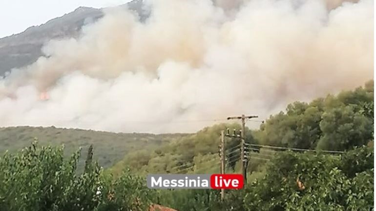 Μαίνεται η φωτιά στη Μεσσηνία: Εκκενώνονται οικισμοί – Απειλείται το Διαβολίτσι – ΦΩΤΟ
