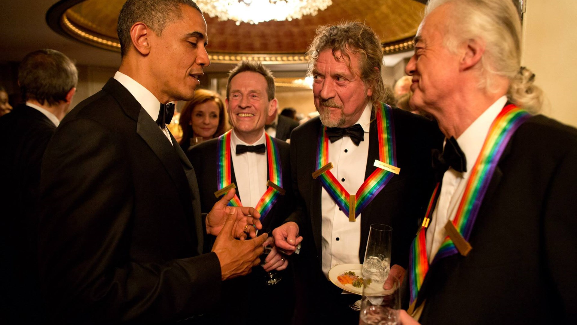 Όταν οι Led Zeppelin συναντήθηκαν με τον Πρόεδρο Μπαράκ Ομπάμα