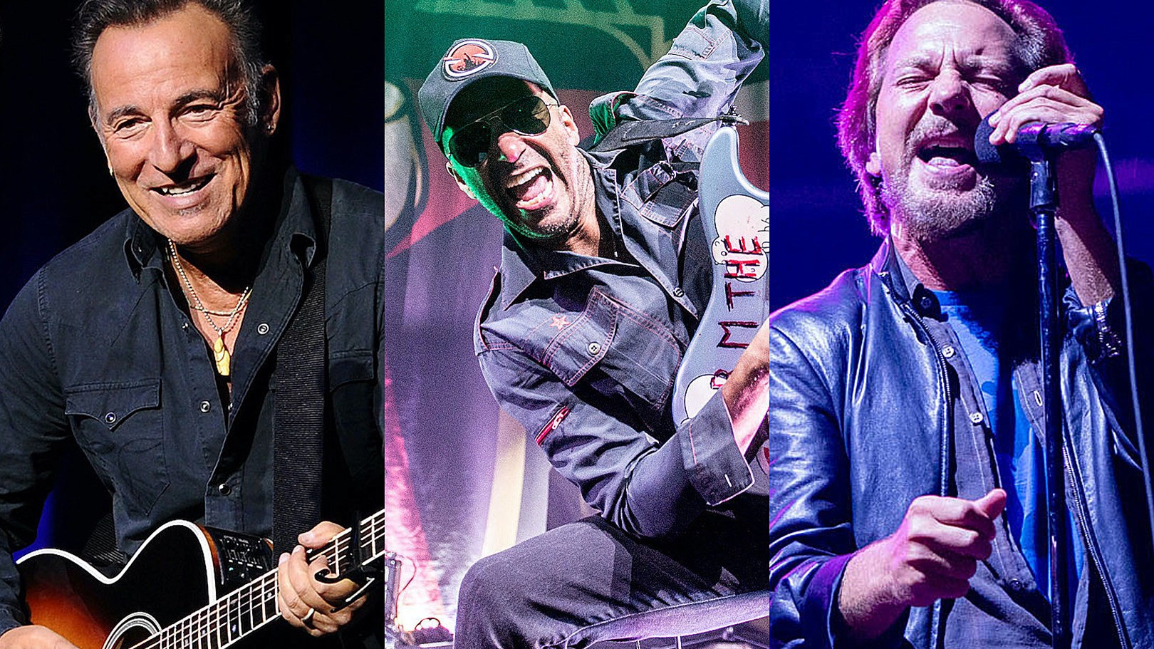 Ο Tom Morello παρέα με τον Bruce Springsteen και τον Eddie Vedder διασκεύασαν το “Highway to Hell” των AC/DC