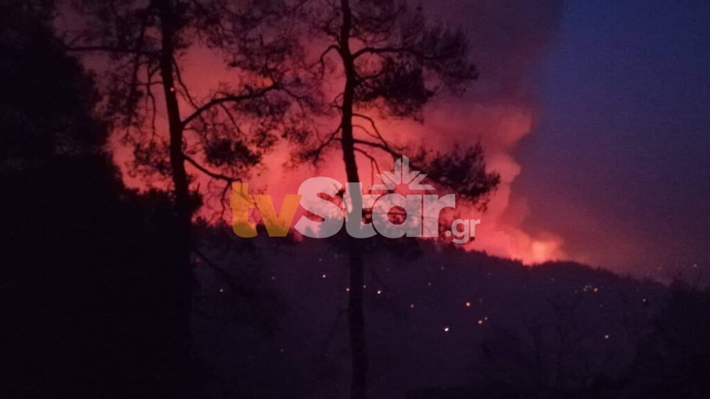 Εύβοια: Στη Στροφυλιά φθάνει η φωτιά – Δίνεται μάχη ώστε οι φλόγες να μείνουν μακριά από το Μαντούδι